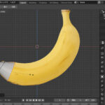 【実践】Blenderでバナナをモデリング part1　＃１４