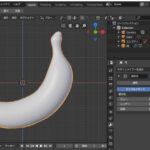 【実践】Blenderでバナナをモデリング part2　＃１３