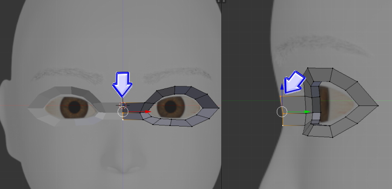 Blenderで鼻をモデリングするやり方　＃３