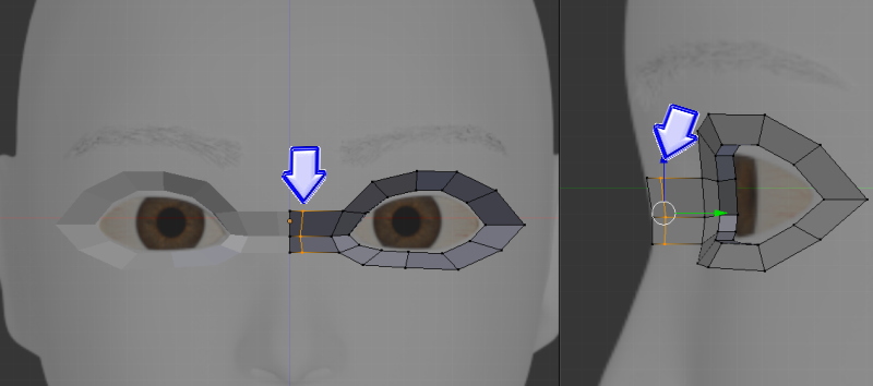 Blenderで鼻をモデリングするやり方　＃４