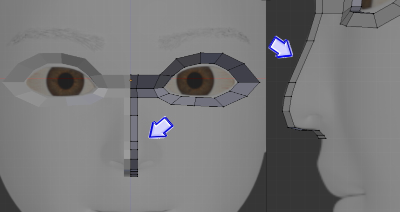 Blenderで鼻をモデリングするやり方　＃５
