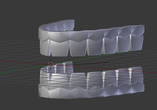 Blenderで歯をモデリングする方法　＃１６