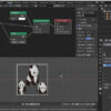 Blenderに透過アルファチャンネルを設定する方法　＃３１
