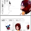 鏡の水垢の簡単な落とし方【4コマ漫画】