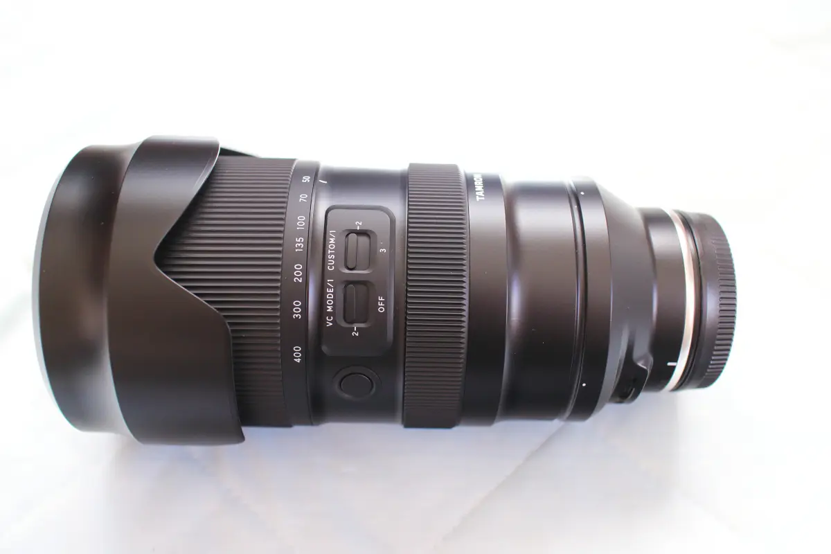 TAMRON 50-400mm f/4.5-6.3 di iii vc vxdのレビュー　９